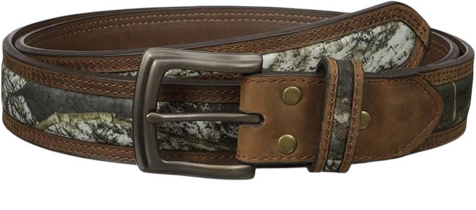 Nocona Men's Camo Center Inlay Belt